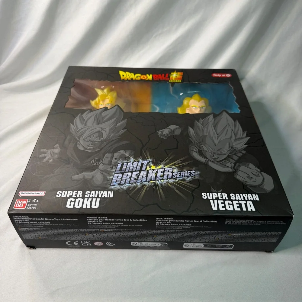 Bandai Dragon Ball Super Limit Breaker Super Saiyan Goku & Vegeta 2-Pack‎ Target
